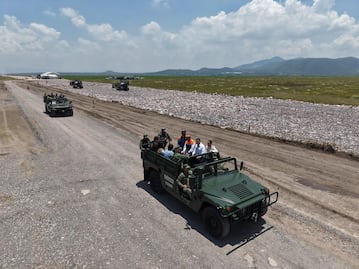 Sheinbaum supervisa avance del Tren México–Pachuca, que estará listo en 2027  