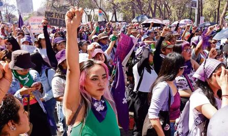 Colectivas feministas convocan a marchar el 8M en México; rechazan militarización y ascenso de la dere