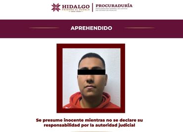 Capturan en Zempoala a persona buscada por homicidio en el Estado de México