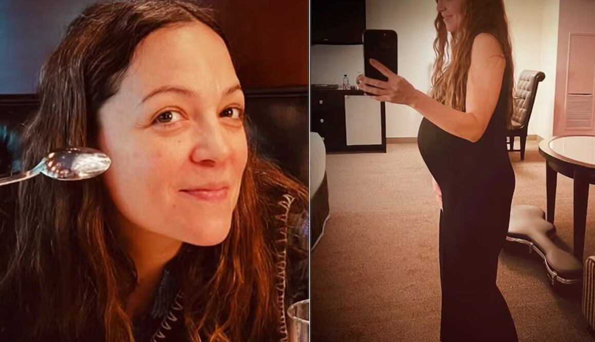 Natalia Lafourcade anuncia su embarazo, en medio de su gira interncional. Fotos: Instagram, vía @natalialafourcade
