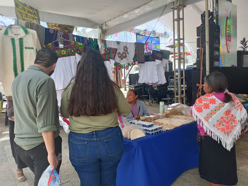 Así se vivió la Feria de la Manzana y el Hongo en Acaxochitlán I Foto: Grisel Lira