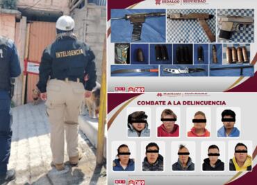 Detienen al grupo delictivo Los Cuervos, delincuentes relacionados con homicidio de taxista