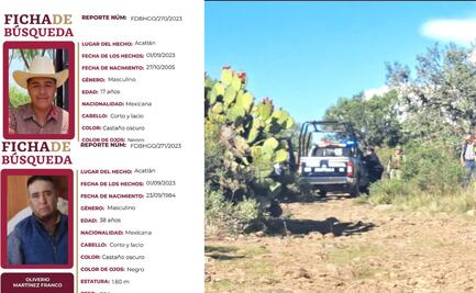 Localizan los cuerpos de dos personas desaparecidas en Acatlán