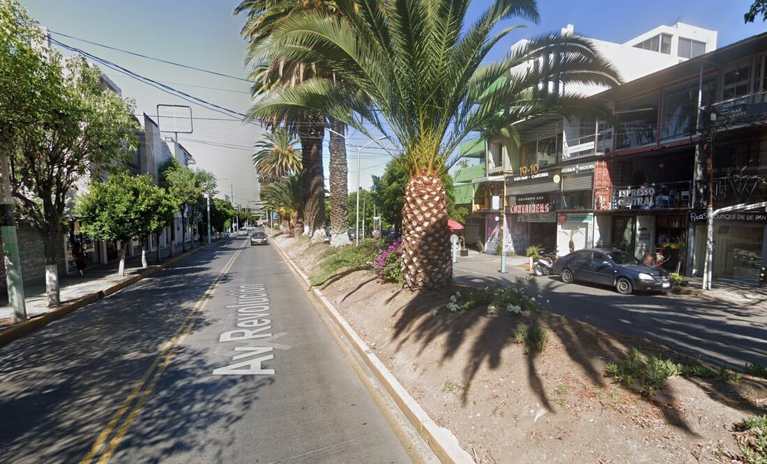En 2021 inició el programa Revo Peatonal durante la administración de Sergio Baños Rubio | Foto: Google Maps