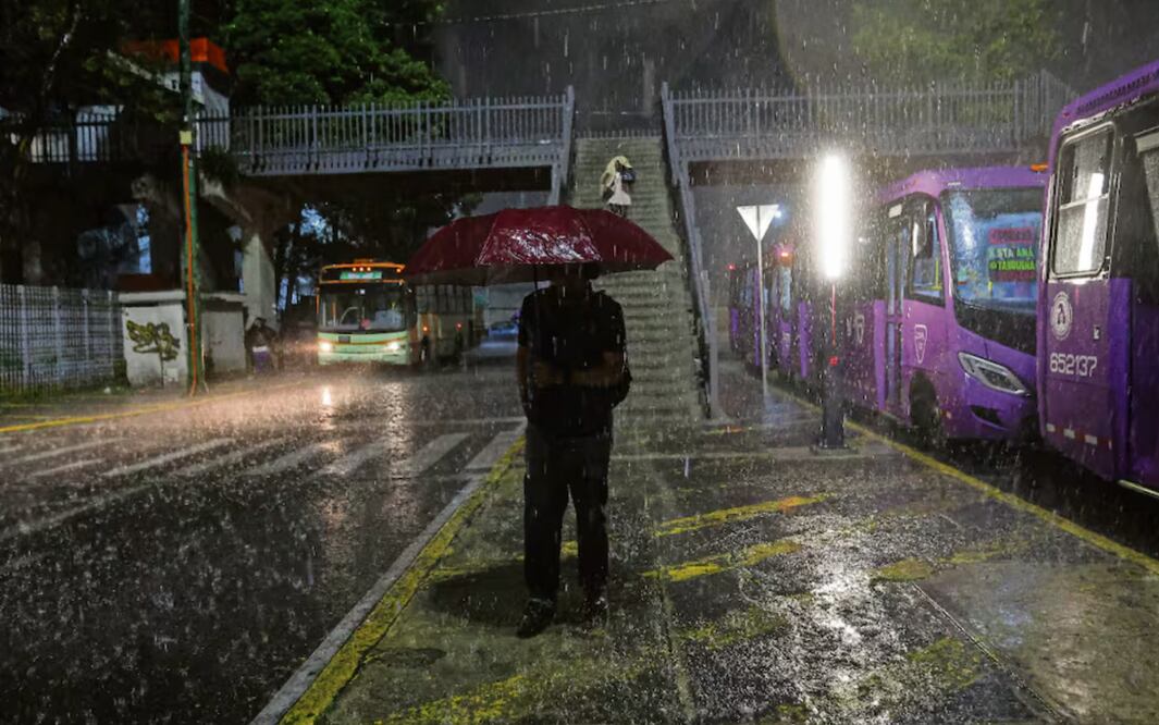 Una intensa lluvia. Foto: Archivo / EL UNIVERSAL