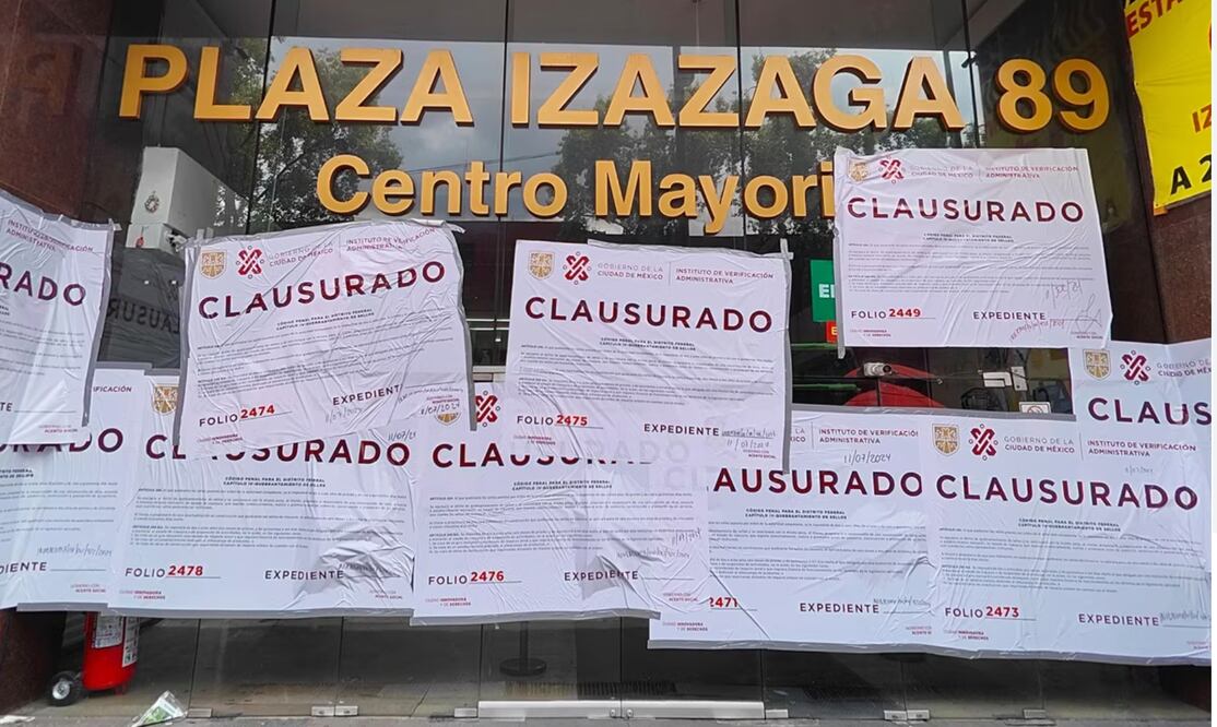 Invea clausura lugar donde se comercializaban diversos productos chinos. Foto: Especial