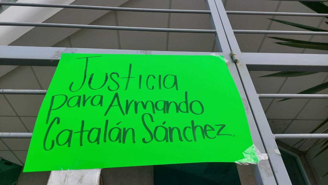 Familia de Armando Catalán exige justicia; juicio contra presunto asesino inicia en Pachuca | Foto: Lorena Rosas