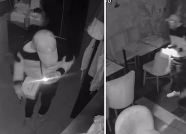 VIDEO. Robo en restaurante de Ciudad Sahagún; delincuente se lleva celular y tablet