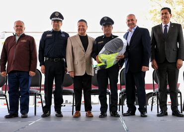 Refuerzan la seguridad en Pachuca con nueva flota de patrullas