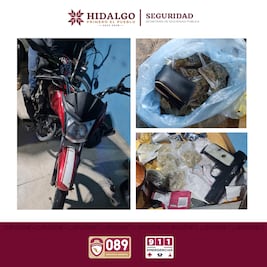 SSPH decomisa más de mil 500 dosis de droga y detiene a seis personas en Francisco I. Madero