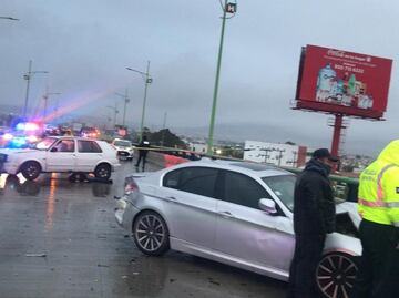 Accidente múltiple en el bulevar Colosio deja un saldo mortal