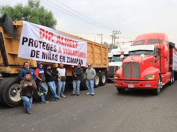 Transportistas de Zimapán se deslindan de bloqueos en Pachuca y Edomex