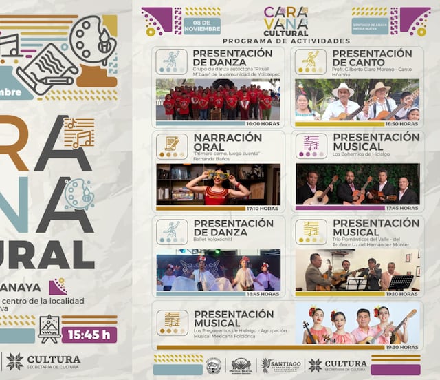 Santiago de Anaya festeja con arte, música y tradición