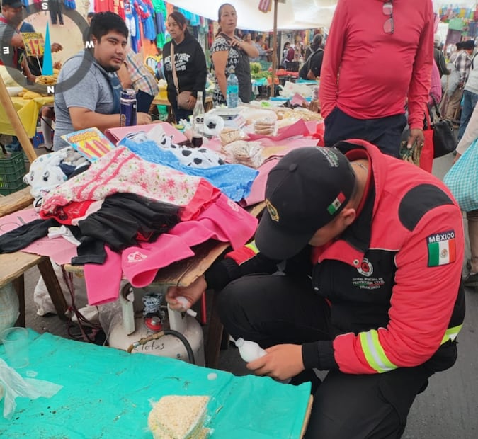 Verificaciones obligan a tianguis de Tulancingo a reforzar medidas de seguridad | Foto: ayuntamiento de Tulancingo