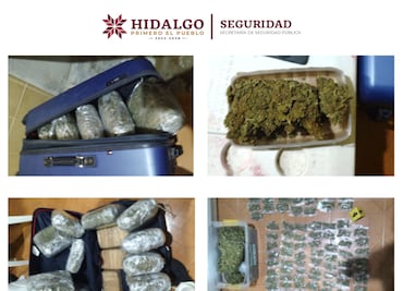 Desmantelan red de narcomenudeo y portación de armas en Actopan