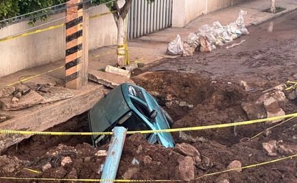 Caasim atribuye a fuga de agua accidente en colonia de Pachuca