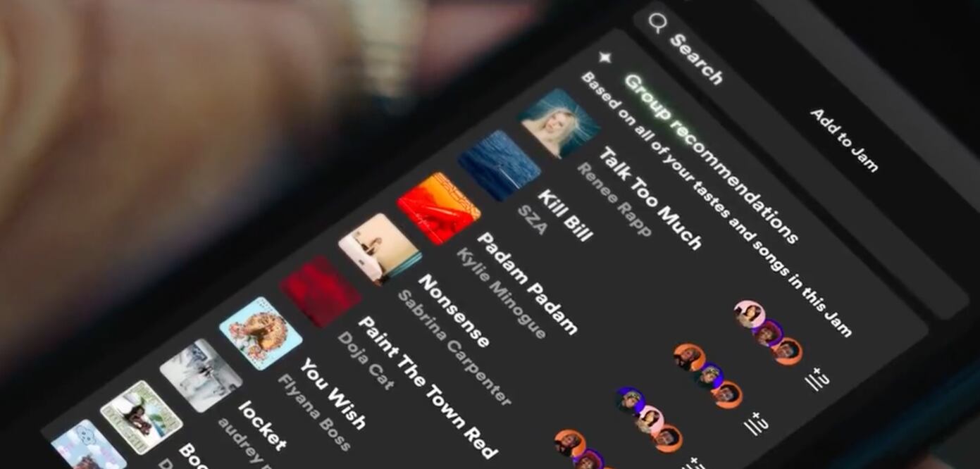 spotify presenta su nueva función JAM