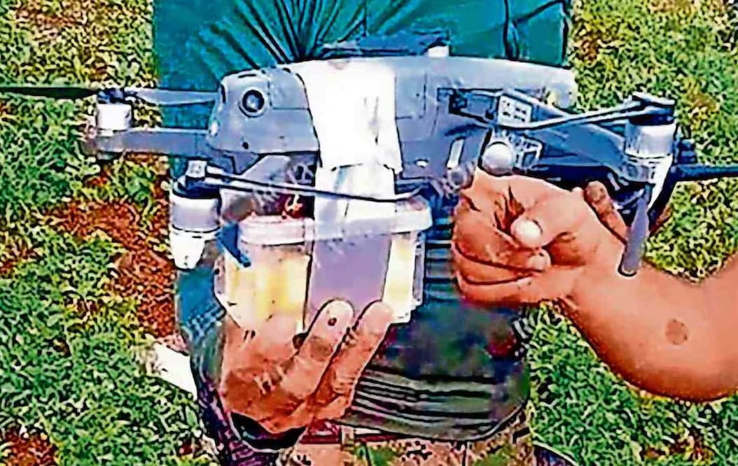 El uso de drones es práctica común en México, Colombia y Estados Unidos. Foto: Especial