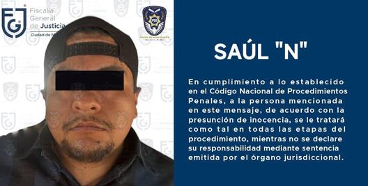 Capturan a presunto feminicida de la madre del influencer Derek Trejo