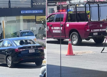 Mujer es atropellada en el bulevar Colosio; la trasladan al hospital