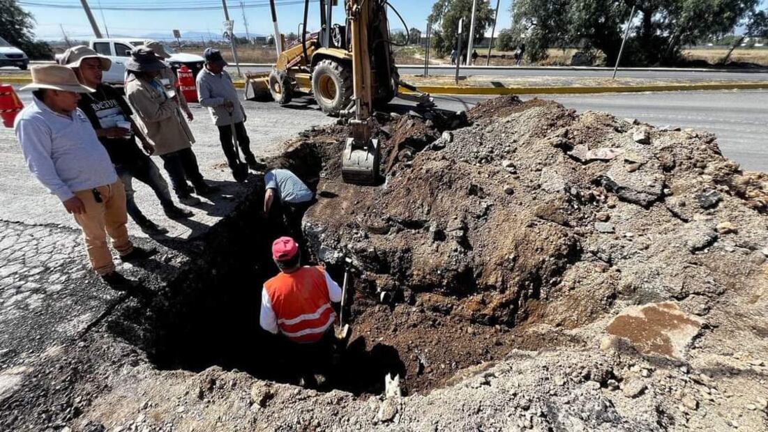 Suman cinco fugas de agua en las dos primeras semanas de febrero | Foto: Arturo Torres