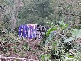 Accidente en la México-Tampico;5 muertos y 20 heridos