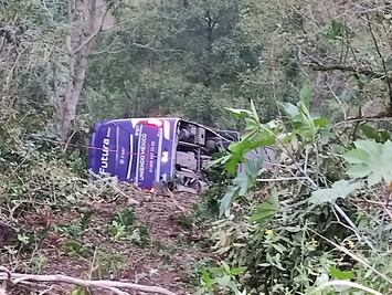 Accidente en la México-Tampico;5 muertos y 20 heridos