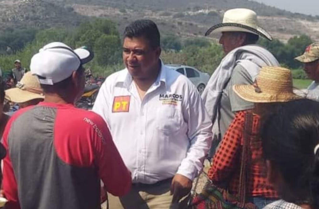 Marcos González Trejo, quien fue candidato a la presidencia de Tasquillo por el Partido del Trabajo (PT) a través de sus redes sociales felicitó al virtual alcalde electo, Alberto Basilio