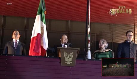 Viva la transformación del estado: Menchaca en el Grito de Independencia 