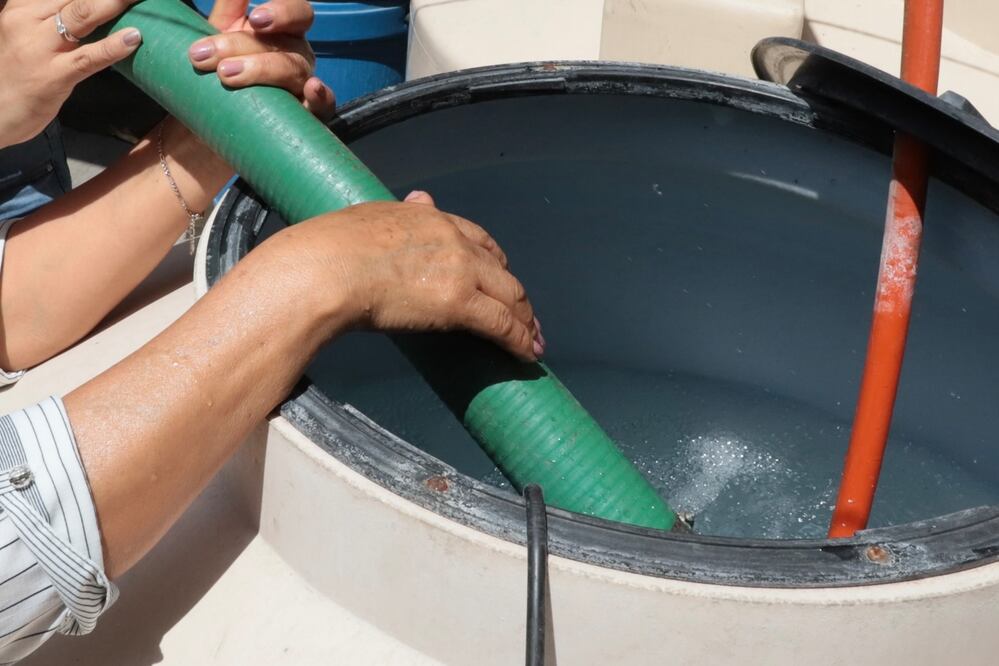 Varias colonias de la zona metropolitana de Pachuca han sido afectados en el suministro de agua I Foto: Luis Soriano