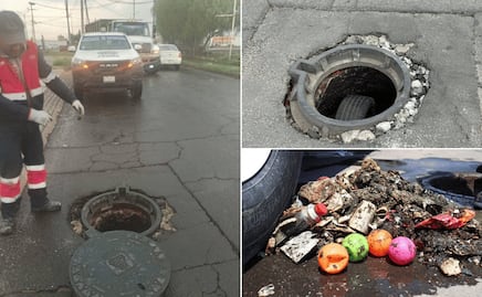 Basura bloquea el 70 por ciento del sistema de drenaje en Tizayuca