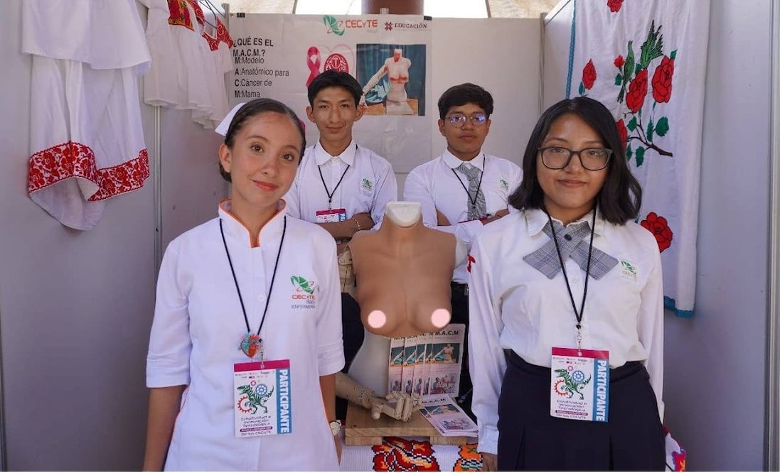 Alumnas y alumnos del Colegio de Estudios Científicos y Tecnológicos del Estado de Hidalgo (CECyTEH) obtuvieron destacados resultados en el Concurso Nacional de Creatividad, Innovación Tecnológica, Robótica y Hackaton 2025 Foto: Especial