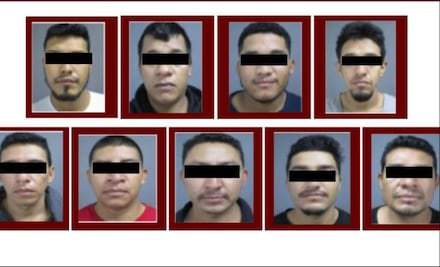 Sentencian a 160 años de prisión a nueve secuestradores en Hidalgo