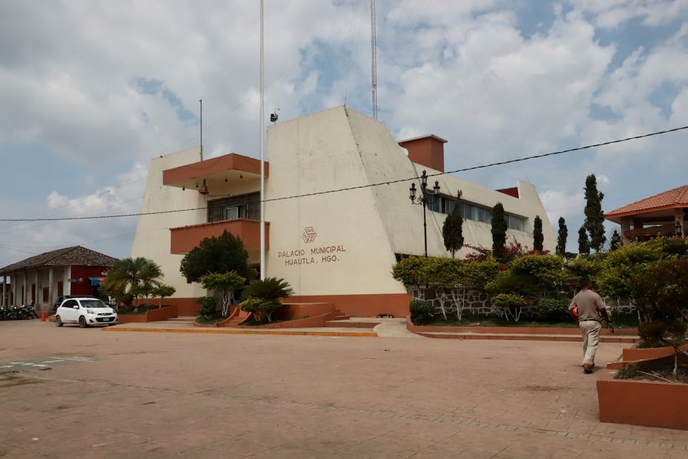 Presidencia Municipal de Huautla I Foto: Luis Soriano