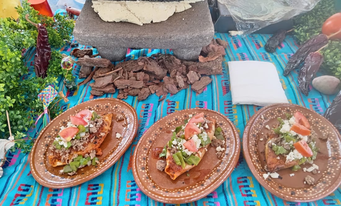 El Concurso de Tlacoyos "Sazón Hñähñu se realizó durante la Feria de Ixmiquilpan Foto: Erika Gutiérrez