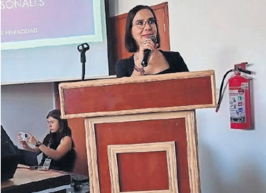 Myrna Moncada Mahuem, comisionada del Instituto de Transparencia en Hidalgo.