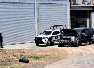 En persecución dañan patrulla y lesionan a policía en Tizayuca; detienen a 3