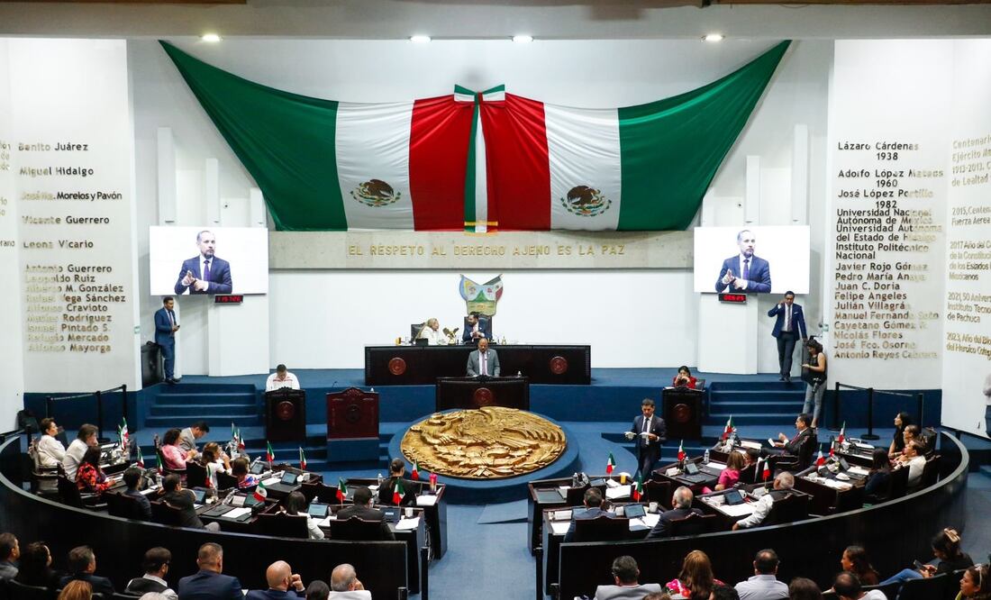 Durante la sesión de este martes, diputados votaron un total de 43 iniciativas con proyectos de reforma, adición o derogación | Twitter: LXV Legislatura de Hidalgo