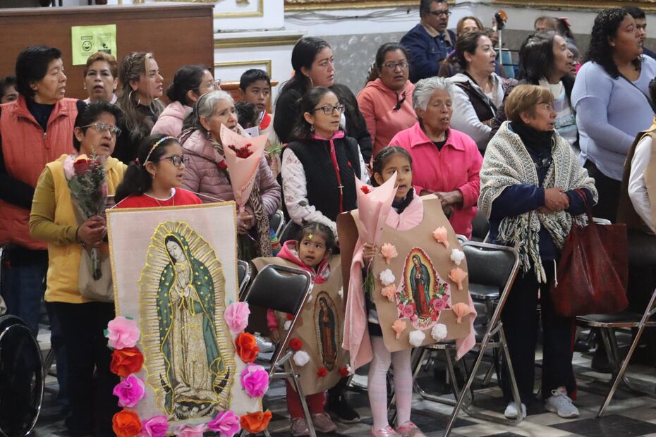 Con romería y misas celebran a la morenita en Tizayuca | Foto: Javier Quezada