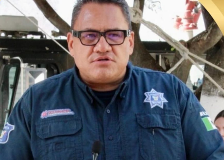 Omar Navarrete López, director de la Secretaría de Seguridad Pública de Mixquiahuala I FB ayuntamiento de Mixquiahuala