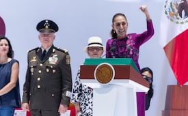 Sheinbaum agradece respaldo ciudadano en informe de "rendición de cuentas"; "mucho entusiasmo, mucho cariño", expresa