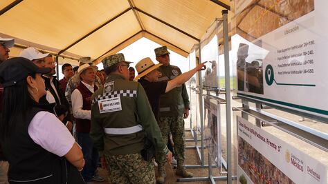 Supervisa gobernador Julio Menchaca avances del Tren AIFA–Pachuca