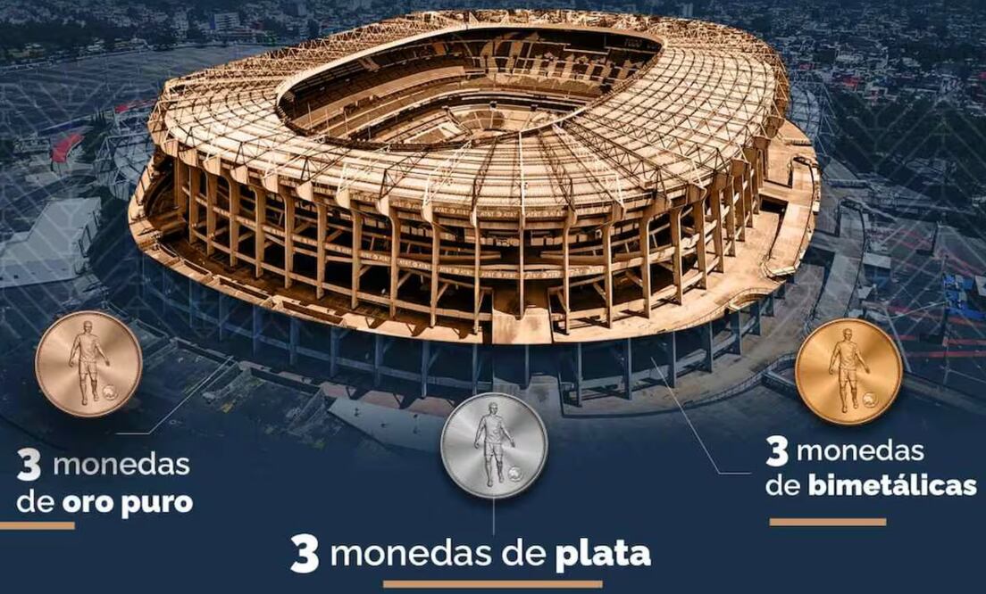 Diputados aprueban diseño de 9 monedas conmemorativas por Mundial 2026. Foto: X @Mx_Diputados