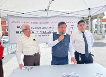 Izquierda Unida impulsa consulta de revocación contra Menchaca con recursos propios