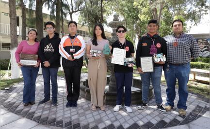 Estudiantes de la UAEH triunfan en torneos nacionales de robótica con la Selección “Iron Herons”