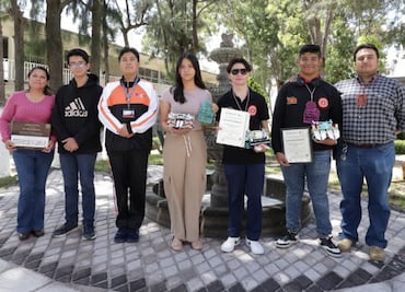 Estudiantes de la UAEH triunfan en torneos nacionales de robótica con la Selección “Iron Herons”