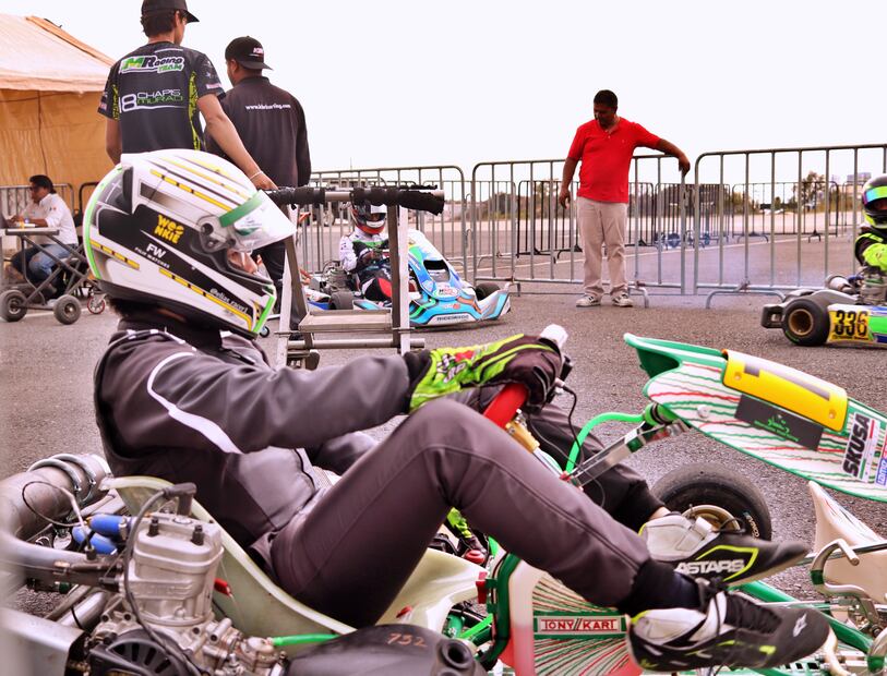 Elías Vignola, enfundado en su uniforme verde, representando a Davo Racing Team y Manolo Racing aseguró “es un orgullo competir por México". I Foto: Josué Ortiz