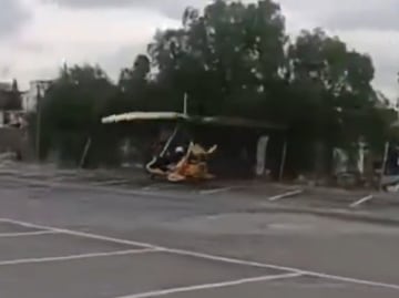 #Video Líder de Mexicánicos sufre accidente en Ixmiquilpan, Hidalgo