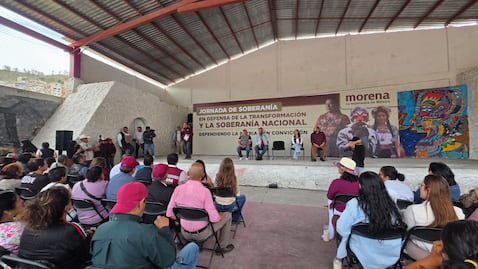 Morena llama en Hidalgo a cerrar filas en defensa de la soberanía nacional