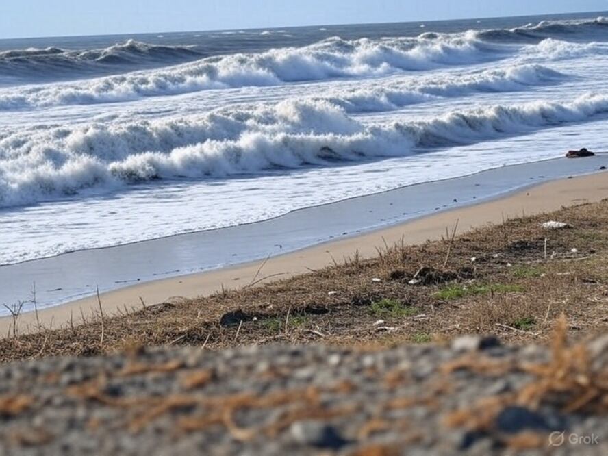 El terremoto en Rusia alertó sobre posible tsunami en las costas del pacífico en México I foto: Grok IA